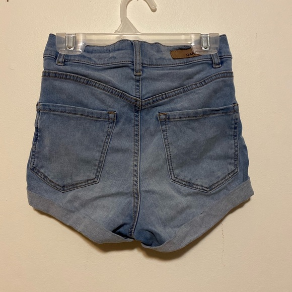 Garage High Rise Jean Shorts - Picture 2 of 2